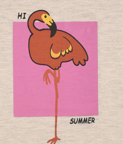 Girls Hi Duck Print T-Shirt