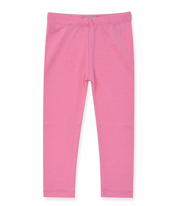 Girls Pink Basic Tights