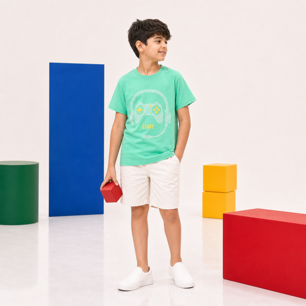 Boys Parrot Gamer T-Shirt