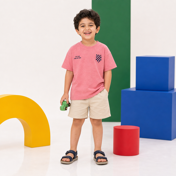 Drop Shoulder Boys T-Shirt