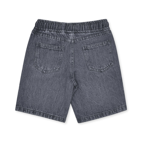 Boys Grey Pullup Shorts
