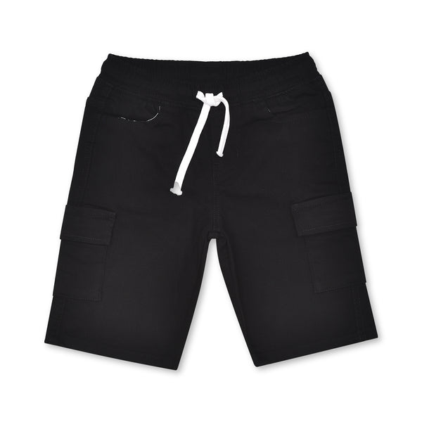 Black Cargo Shorts