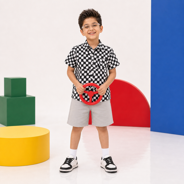 Boys Formula Race Casual Shirt