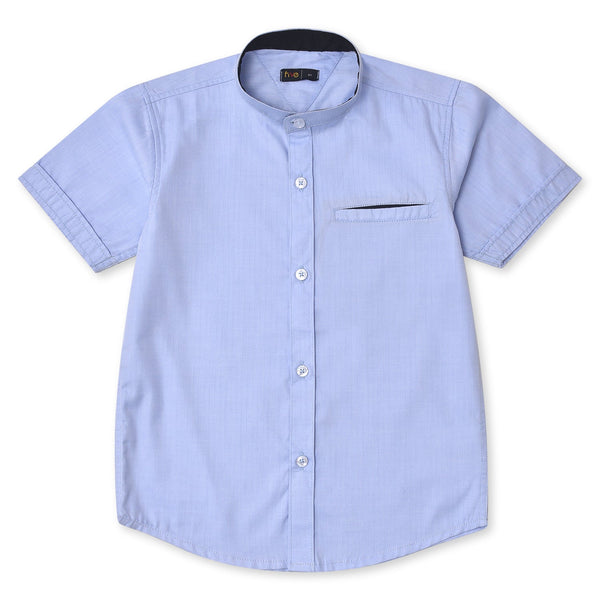 Boys Sky Blue Casual Shirt