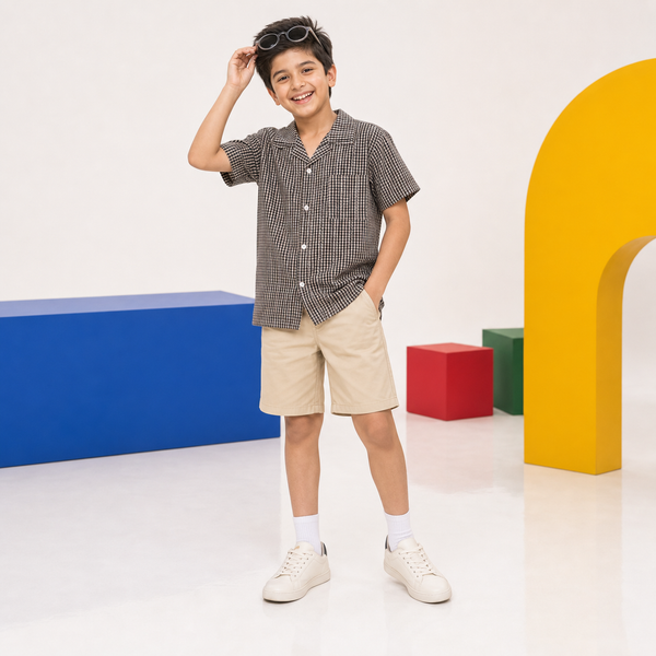 Boys Checkered Shirt