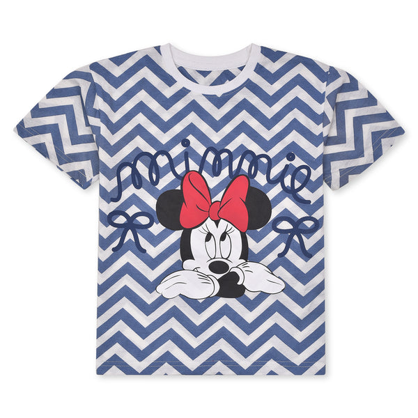 Girls Mickey Print T-Shirt