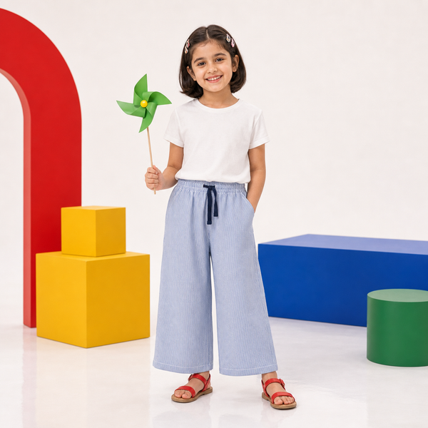 Wide Leg Pullup Trouser