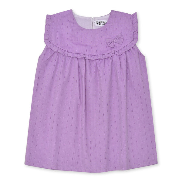 Girls Purple Top with Bloomer