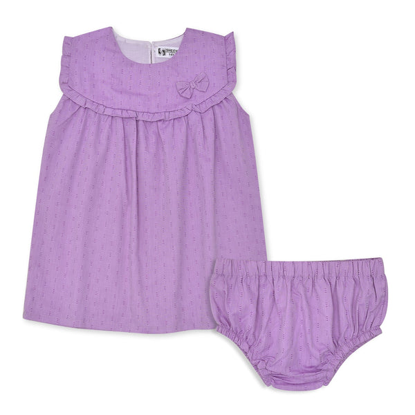Girls Purple Top with Bloomer