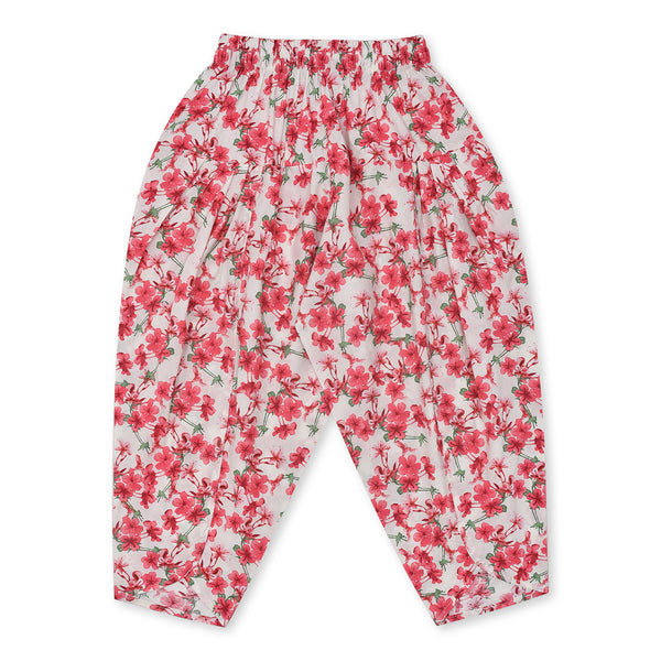 Girls Shocking Pink Tulip Shalwar Co-ord Set
